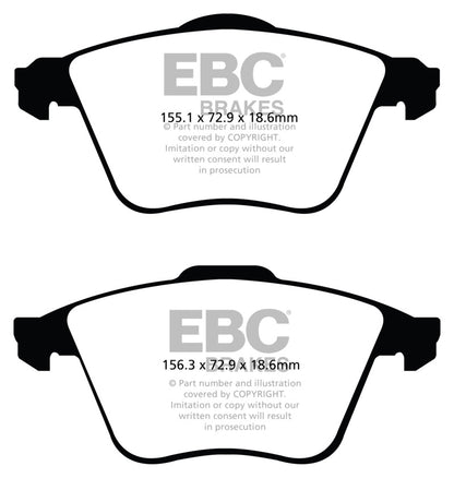 EBC Brakes Bluestuff Street and Track Day Brake Pads