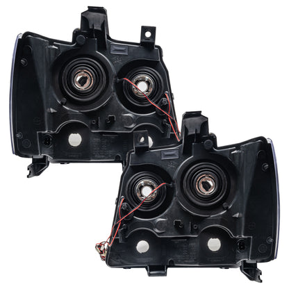 Oracle 07-13 Chevy Avalanche Pre-Assembled SMD Headlights - ColorSHIFT w/ 2.0 Controller