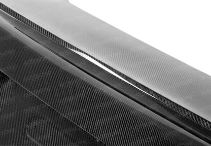 Seibon 12-13 BMW F30 CSL Style Carbon Fiber Trunk - Shaved