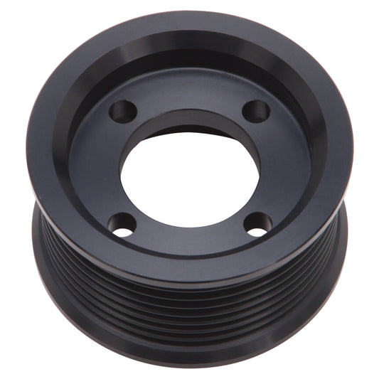 Edelbrock Pulley SC E_Force 2 75In 8 Rib Black