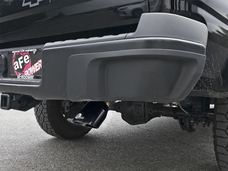 aFe MACH Force-Xp Hi-Tuck 3in. 409 SS C/B Exhaust 15-18 GM Colorado/Canyon L4-2.5L/V6-3.6L - Blk Tip