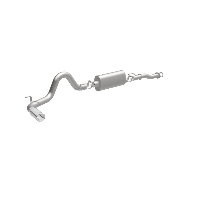 MagnaFlow Cat-Back 2016 Toyota Tacoma 3.5L V6 SS 3in Single Pass Side Exit Rear 4in Tip