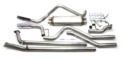 JBA 07-20 Toyota Tundra 4.6L/4.7L/5.7L 409SS Pass Side Dual Exit Cat-Back Exhaust