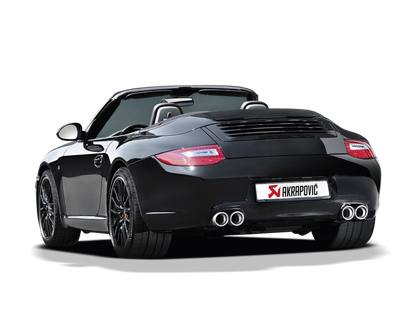 Akrapovic 08-12 Porsche 911 Carrera S/4/4S/GTS Slip-On Race Line (Titanium) w/ Titanium Tips