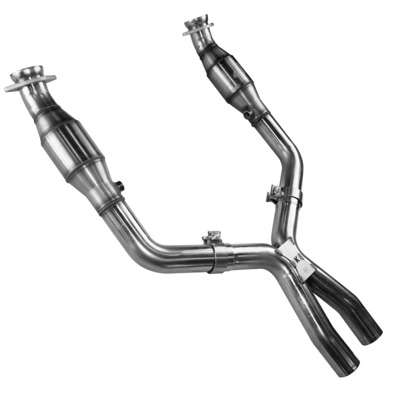 Kooks 05-10 Ford Mustang GT 4.6L 3V Auto/Manual 2 1/2in x 2 1/2in OEM Cat X Pipe Kooks HDR Req