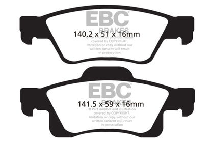 EBC Brakes Bluestuff Street and Track Day Brake Pads