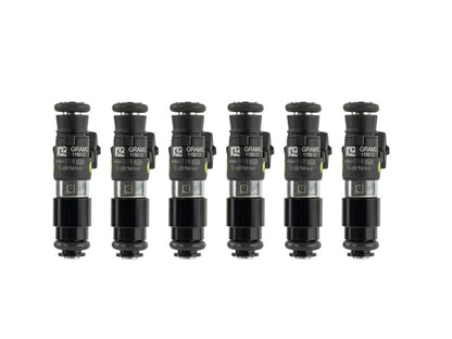 Grams Performance Nissan R32/R34/RB26DETT (Top Feed Only 11mm) 1150cc Fuel Injectors (Set of 6)