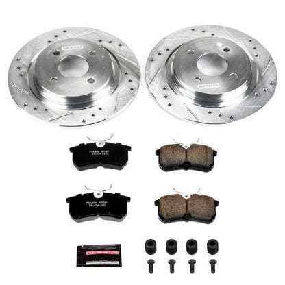 Power Stop 02-04 Ford Focus Rear Z23 Evolution Sport Brake Kit