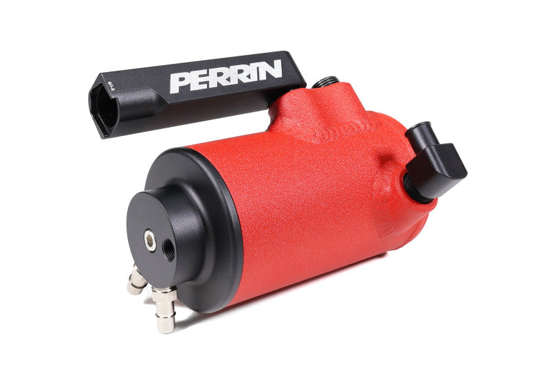 PERRIN 22-24 Subaru WRX Air Oil Separator - Red