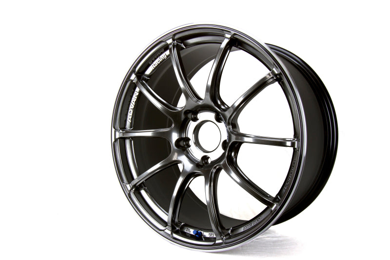 Advan RZII 18x9.5 +45 5x114.3 Racing Hyper Black Wheel