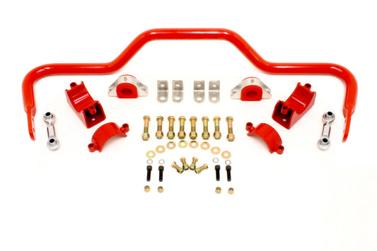 BMR 78-87 G-Body w/ 3in Axles Rear Solid 1.375in Xtreme Anti-Roll Bar Kit - Red