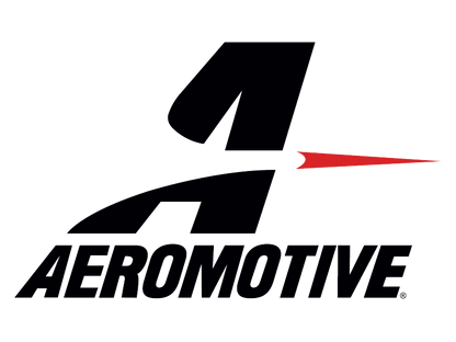 Aeromotive In-Line Filter - (AN -10 Male) 10 Micron Fabric Element Bright Dip Black Finish