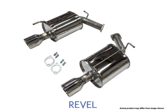 Revel Medallion Touring-S Catback Exhaust - Dual Muffler / Axle Back 06-10 Infiniti M35