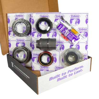 Yukon 9.75in Ford 3.55 Rear Ring & Pinion Install Kit 34 Spline Positraction Axle Bearings