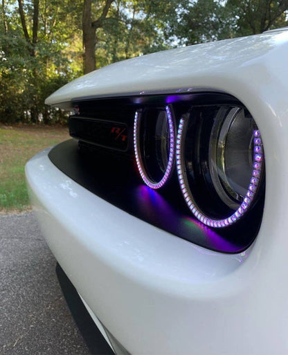 Oracle 15-21 Dodge Challenger Dynamic Surface Mount Headlight Halo Kit - - Dynamic