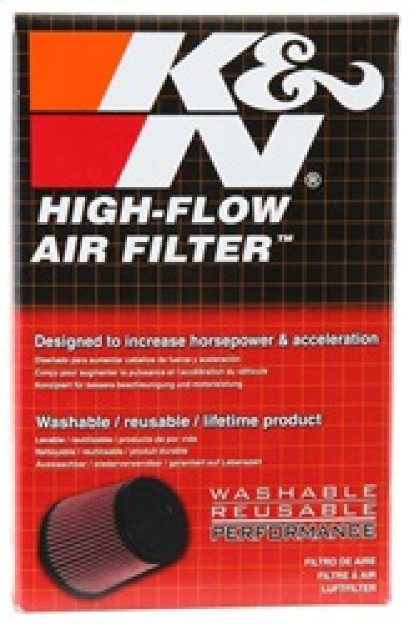 K&N Universal Clamp-On Air Filter 2-1/16in FLG / 3-1/2 OD / 4in H