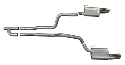 Gibson 05-10 Ford Mustang Base 4.0L 2.5in Cat-Back Dual Exhaust - Stainless