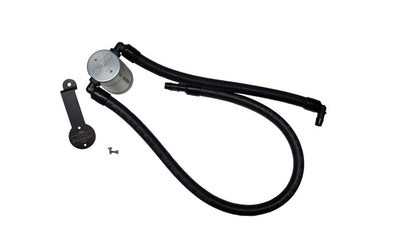 J&amp;L 2021-2025 Jeep Wrangler 392 Oil Separator 3.0 Passenger Side - Clear Anodized