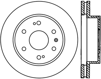 StopTech 05-10 GMC Sierra 1500 (w Rear Drum) / 07-09 GMC Yukon Front CRYO-STOP Rotor