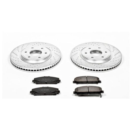 Power Stop 06-07 Infiniti QX56 Front Z23 Evolution Sport Brake Kit