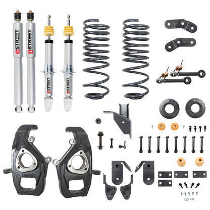 Belltech 2019+ RAM 1500 2WD Lowering Kit - 3-4in Front 4-5in Rear