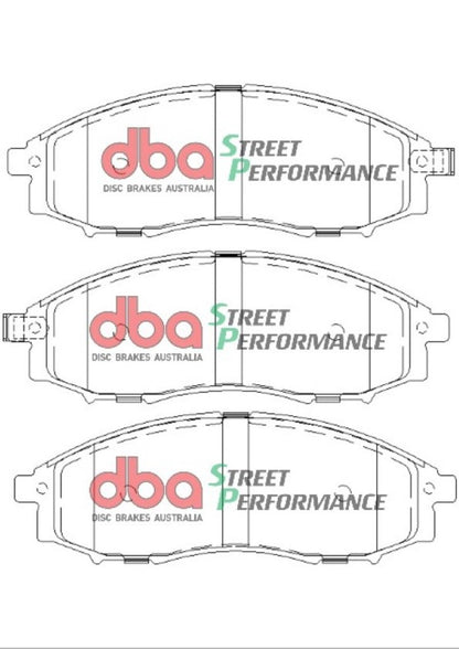 DBA 00-04 Nissan Xterra SP500 Front Brake Pads