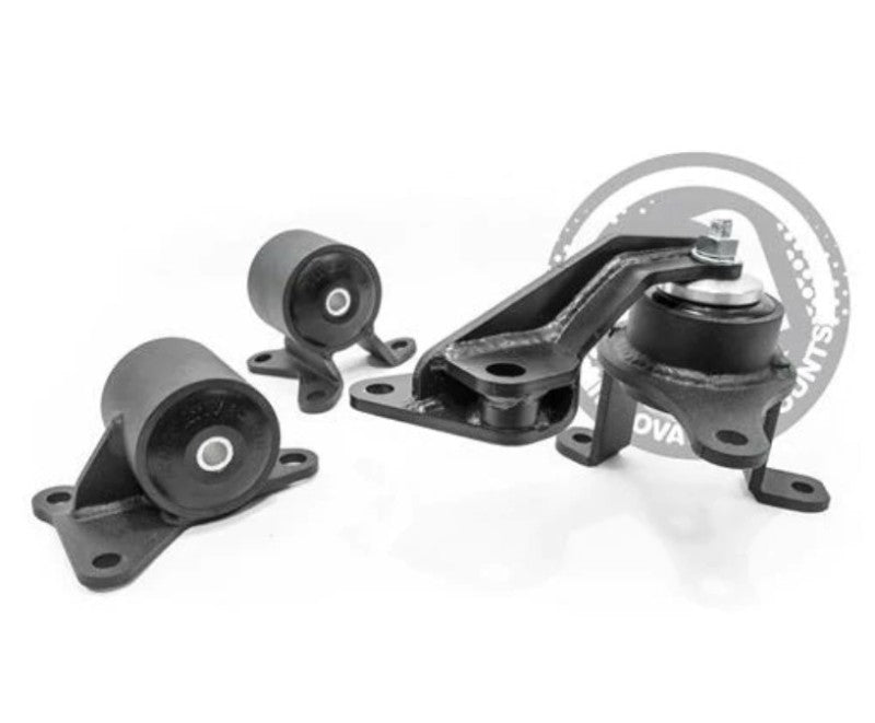 Innovative 98-02 Accord F-Series Black Steel Mounts 85A Bushings