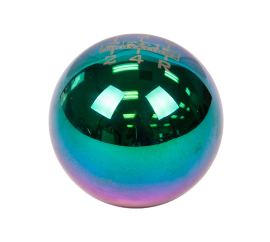 NRG Universal Ball Type Shift Knob - Heavy Weight 480G / 1.1Lbs. - Multi-Color/Neochrome (6 Speed)