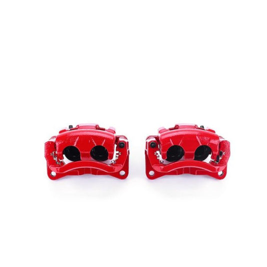 Power Stop 07-10 Ford Edge Front Red Calipers w/Brackets - Pair