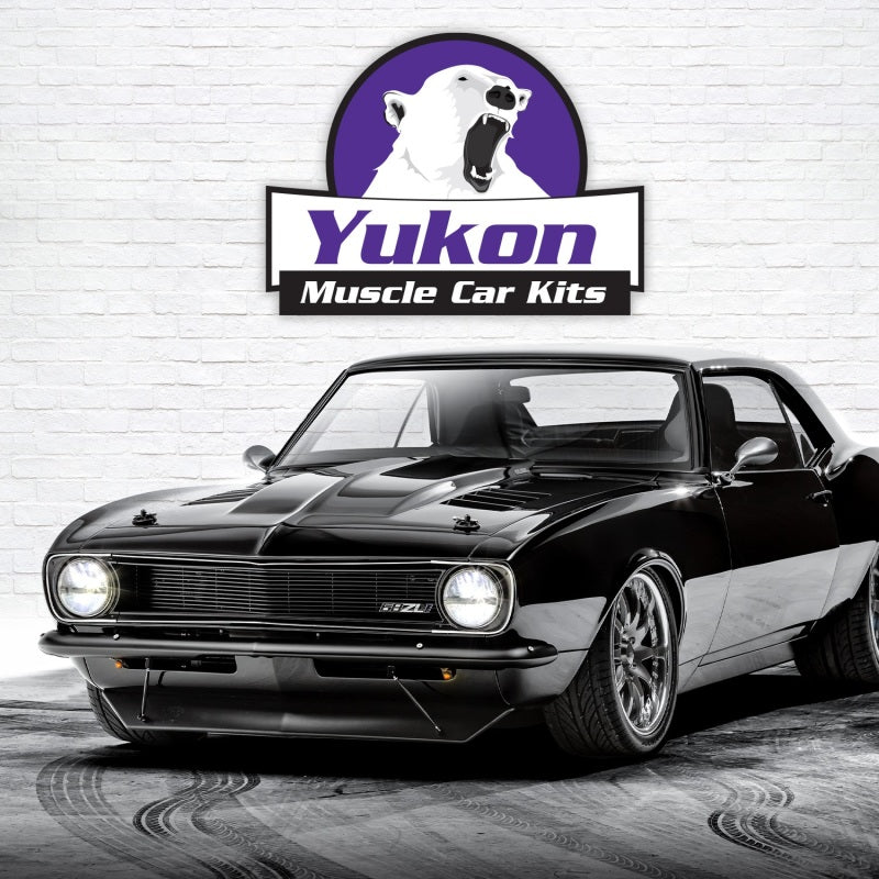 Yukon 8.2in GM 3.08 Rear Ring & Pinion Install Kit 28 Spline Positraction 2.25in Axle Bearings