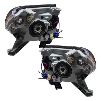 Oracle Lighting 06-09 Toyota 4-Runner Sport Pre-Assembled LED Halo Headlights -Red