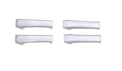 AVS 07-13 Chevy Silverado 1500 (Handle Only) Door Lever Covers (4 Door) 4pc Set - Chrome