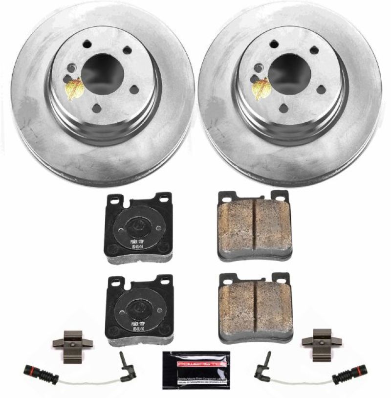 Power Stop 2000 Mercedes-Benz E430 Rear Z23 Evolution Sport Coated Brake Kit