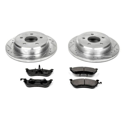 Power Stop 96-02 Ford Crown Victoria Rear Z23 Evolution Sport Brake Kit