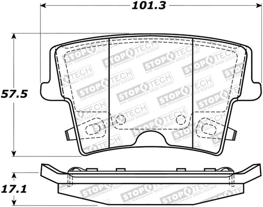 StopTech Street Brake Pads