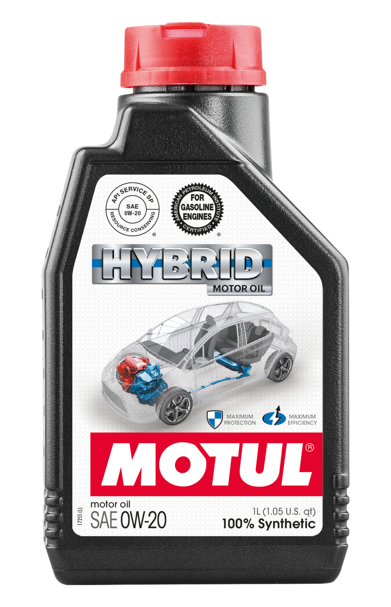 Motul 1L Hybrid Synthetic Motor Oil - 0W20