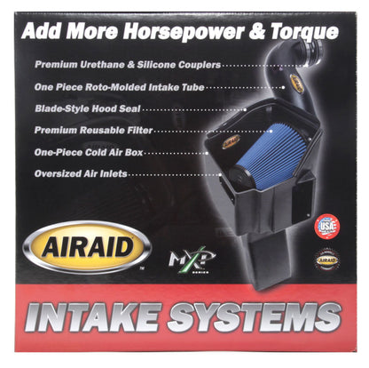 Airaid 01-04 Chevy & GMC Duramax 6.6L LB7 CAD Intake System w/ Tube (Dry / Blue Media)