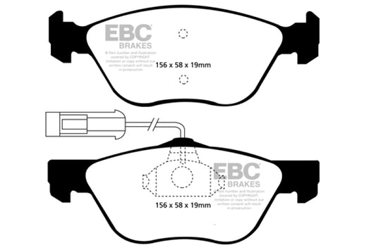 EBC brake Ultimax2 brake Pads