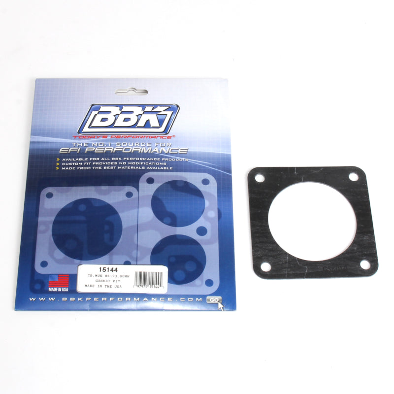 BBK 86-93 Mustang 5.0 80mm Throttle Body Gasket Kit