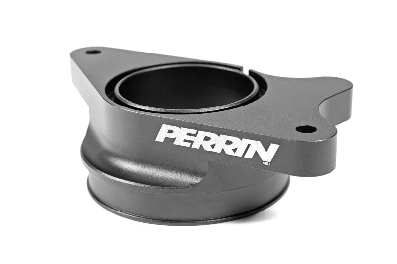 PERRIN 22-26 Subaru WRX / 20-25 LGT & OBXT Turbo Inlet Hose w/Turbo Adapter Flange (Long) - Red
