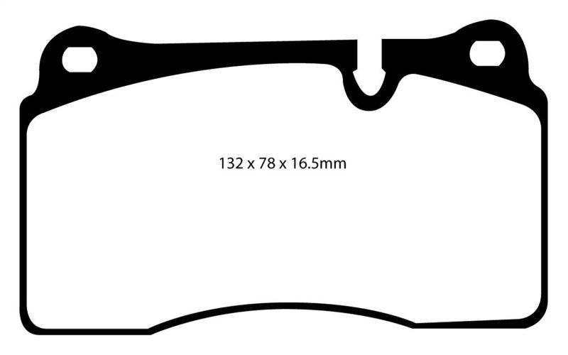 EBC 05-09 Land Rover Range Rover 4.2 Supercharged Greenstuff Front Brake Pads