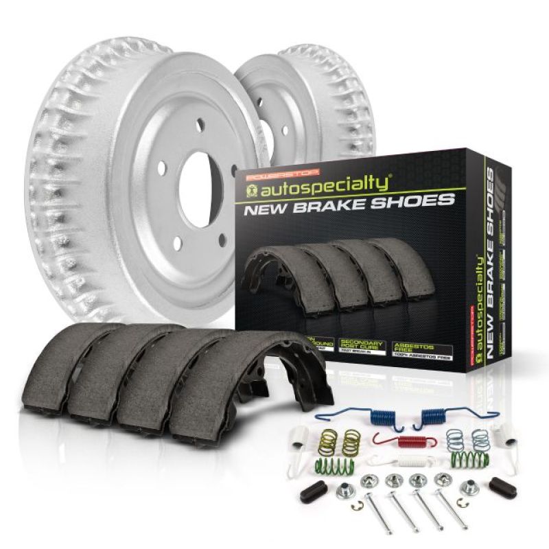 Power Stop 01-03 Ford Escort Rear Autospecialty Drum Kit