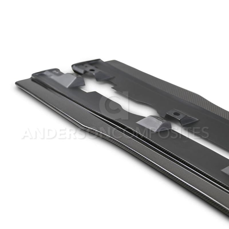 Anderson Composites 16-17 Ford Focus RS Type-AR Rocker Panel Splitter