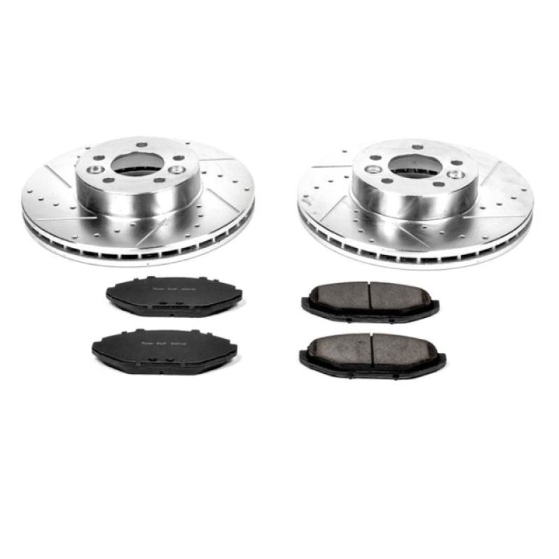 Power Stop 98-02 Ford Crown Victoria Front Z23 Evolution Sport Brake Kit