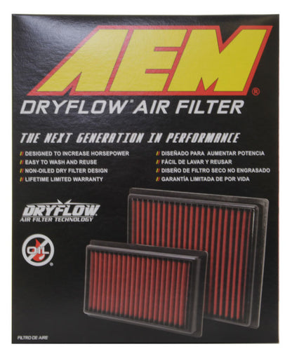 AEM 15-17 Toyota Hilux L4-2.0L DSL DryFlow Air Filter