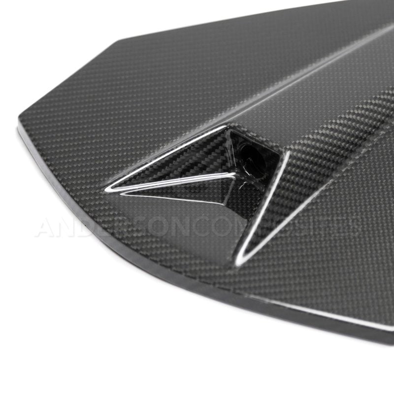 Anderson Composites 20-21 Chevrolet Corvette C8 OE Carbon Fiber Decklid Housing (w/ Backup Camera)