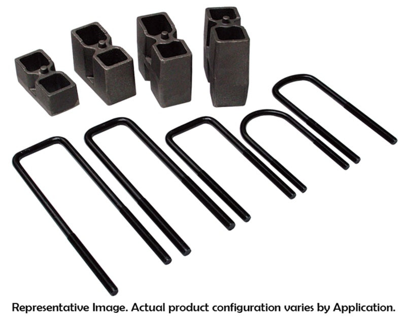 Skyjacker Suspension Block and U-Bolt Kit 1999-2006 GMC Sierra 1500 4 Wheel Drive