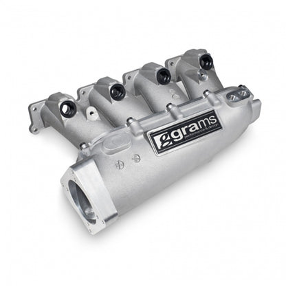 Grams Performance VW MK4 Large Port Intake Manifold - Raw Aluminum