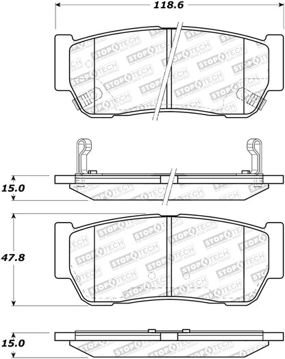 StopTech Street Brake Pads