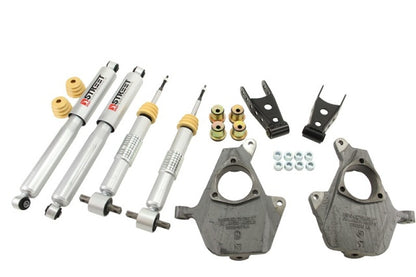 Belltech LOWERING KIT 2014 Silverado/Sierra All Cabs 2WD 2in Front/2in or 3in Rear w/ Street Shocks